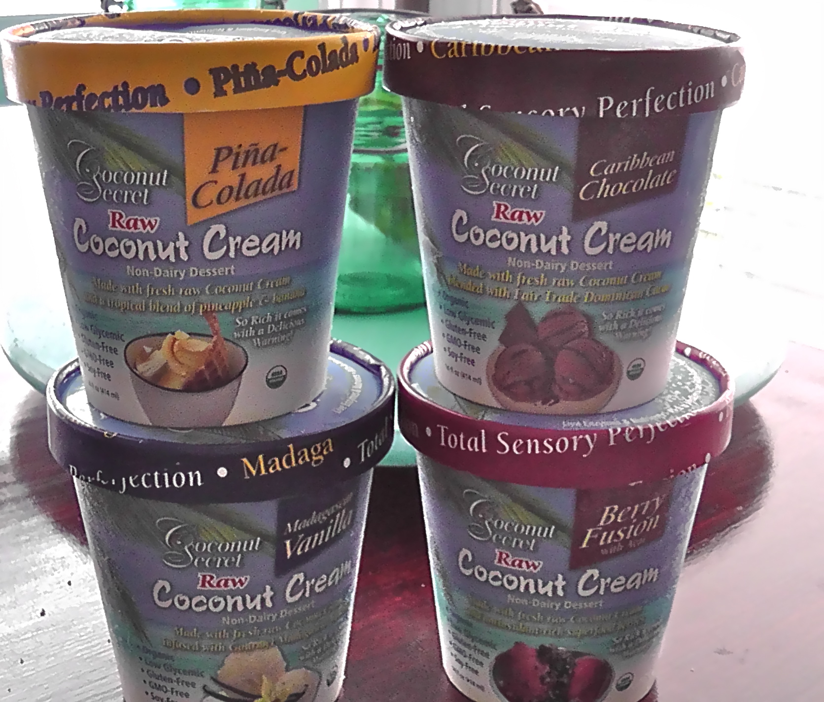 Raw Coconut Cream Ice Cream